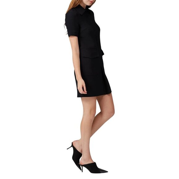 Victoria Victoria Beckham Short Sleeve Pocket Dress Sz 8 - 10 M - L - Picture 2 of 11